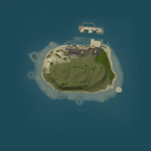 Карта Rust 1000, сид 100077